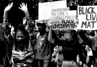 "Hands Up" (2020):  Demonstration of 30,000 in June in San Diego.