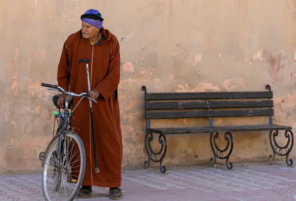 "Earth Tones" (2016):  Early morning in Taroudant.