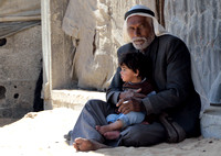 "Loving Father" (2012): Outside Khan Yunis, Gaza Strip.