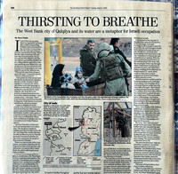 "Thirsting to Breathe" (2004):  San Diego Union Tirbune.