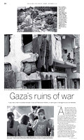 "Gaza's Ruins of War" (2015):  San Diego Union Tribune.