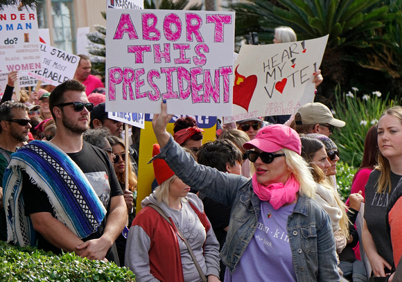 Women's March, San Diego (January 20, 2018).