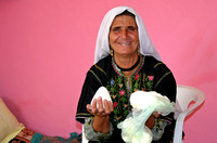 "Jibna" (Cheese):  Woman from the Village of Deir al-Asal (The Place of Honey) near Hebron (2005).